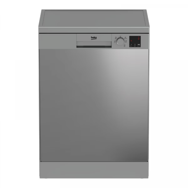 Beko DVN05320X – Lavavajillas de Libre Instalación, 13 Cubiertos, 5 Ciclos