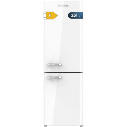 CoolMarket Combi Origin – Frigorífico Combi Retro Cecotec Bolero